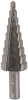 Сверло ступенчатое HSS по металлу 4-20 мм  "КУРС" 36402 9 ступеней