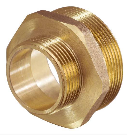 Ниппель переходной 40*32 (1 1/2"х1 1/4") наружная резьба TIM SM065 (5/45)
