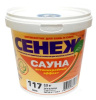 Тонирующий антисептик "СЕНЕЖ САУНА" 117 БЕСЦВЕТНЫЙ 0,9 кг.