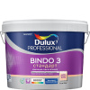 Краска водно-дисперсионная для стен и потолков глубокоматовая база BW 9л Dulux Prof Биндо 3, 13,4кг